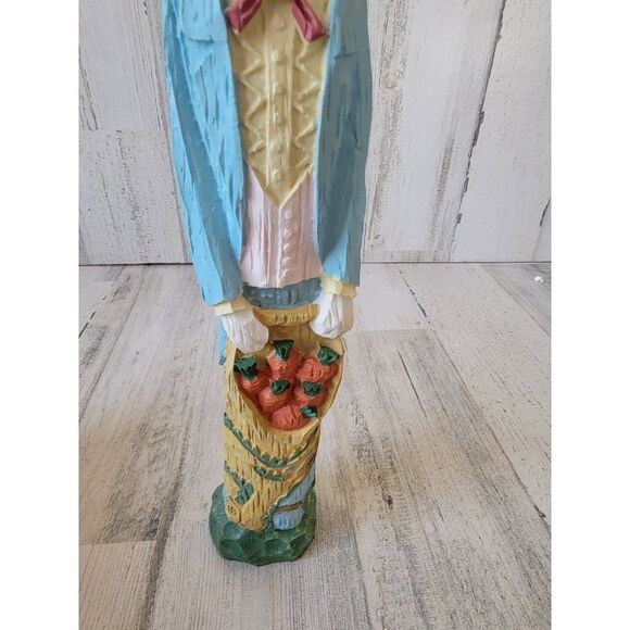 Ceramic Rabbit bunny carrot bag Easter spring home decor - Picture 2 of 4